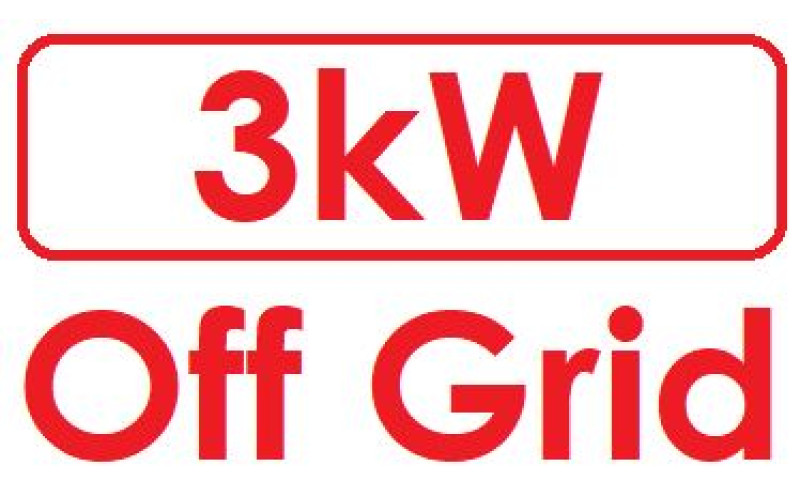 3kW Off Grid