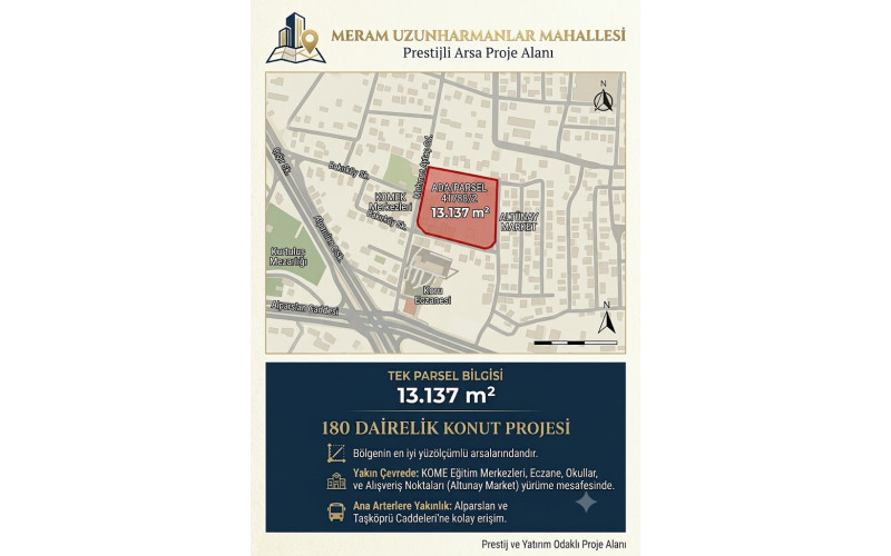 KONYA MERAM UZUNHARMANLAR - KAT KARŞILIĞI KONYA MERAM UZUNHARMANLAR - KAT KARŞILIĞI